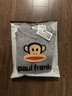 大嘴猴（paul frank）毛衣男冬季新款針織開(kāi)衫外套男休閑保暖男士毛衣外套 灰色 L 曬單實(shí)拍圖