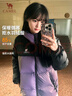 駱駝（CAMEL）【拒水羽絨】戶(hù)外羽絨服冬新款中長(cháng)款男女加厚外套羽絨服 曬單實(shí)拍圖