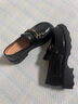 森達樂(lè )福鞋女商場(chǎng)同款馬銜扣學(xué)院風(fēng)單鞋XLV01AA5 黑色 37 曬單實(shí)拍圖