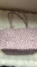 鹿珊伍托特包女豹紋包包韓系ins慵懶松弛感百搭布袋情人節學(xué)生單肩包 豹紋托特包【粉色】不含掛件 曬單實(shí)拍圖