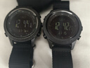 NORTH EDGE戶(hù)外運動(dòng)電子手表男士指南針鬧鐘溫度氣壓高度計防水計步登山軍表 APACHE-46【黑色皮】 曬單實(shí)拍圖