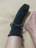 OSKV骨折襪子襪套腳骨秋冬保暖石膏腳套腳踝腳腫受傷術(shù)后護腳護理套襪 黑色（單只裝）46碼 曬單實(shí)拍圖