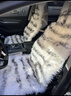 冬季純羊毛坐墊汽車(chē)通用真皮毛一體全長(cháng)毛絨車(chē)墊座椅全套毛絨坐墊 黑色坐墊 駕駛單座一個(gè) 曬單實(shí)拍圖