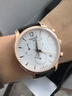 天梭（TISSOT）手表 俊雅系列男表 瑞士石英男士皮帶腕表商務(wù)表生日禮物 曬單實(shí)拍圖