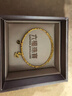 六福珠寶光影金足金馬上有錢(qián)5G工藝金彈力黃金手鐲手鏈 計價(jià) 031751aa 6.00克(含工費804元) 曬單實(shí)拍圖