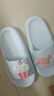 三福拖鞋小狗搭子冰淇淋可愛(ài)卡通家居防滑EVA外穿拖鞋女2025新款 奶藍-小狗屁屁 36 曬單實(shí)拍圖