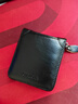 歌若拉（GERUOLA）男士錢(qián)包真皮短款拉鏈多功能皮夾2025新款牛皮大容量錢(qián)夾卡包一體 經(jīng)典黑（頭層牛皮）防盜刷 曬單實(shí)拍圖