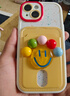 孜泰 適用蘋(píng)果17手機殼iphone17ProMax保護套立體個(gè)性創(chuàng  )意防摔殼【立體笑臉-送掛繩】 曬單實(shí)拍圖