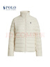 RALPH LAUREN 拉夫勞倫 女裝 25年秋季可收納絎縫夾克RL27411 250-奶油色 M 曬單實(shí)拍圖