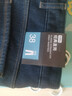 HLA海瀾之家直筒牛仔褲男25中華龍加絨加厚褲子男冬季 曬單實(shí)拍圖