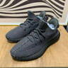 H8廣椰子鞋350莆田新款透氣休閑情侶款男女網(wǎng)面運動(dòng)跑步鞋子男鞋 黑滿(mǎn)（Y3升級版） 42 曬單實(shí)拍圖