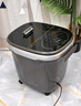 奧克斯（AUX）泡腳桶足浴盆全自動(dòng)按摩電動(dòng)加熱洗腳盆恒溫遙控家用足浴器 【高桶臭氧款】45CM高電動(dòng)按摩+智能恒溫 曬單實(shí)拍圖