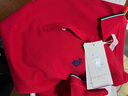 U.S. POLO ASSN.商場(chǎng)同款POLO衫女長(cháng)袖純棉親膚透氣商務(wù)休閑寬松百搭 紅色 M  曬單實(shí)拍圖