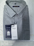 羅蒙（ROMON）灰色磨毛男士長(cháng)袖襯衫全棉中年商務(wù)休閑百搭襯衣2025秋季爸爸裝新 3W02073-1 43 曬單實(shí)拍圖