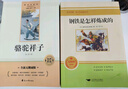 駱駝祥子+鋼鐵是怎樣煉成的（全2冊）初一下完整無(wú)刪減正版 整本書(shū)閱讀必讀書(shū)目老舍 掃碼聽(tīng)讀 曬單實(shí)拍圖