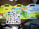 寶寶巴士玩具jojo寶貝赳赳果凍貼紙書(shū)早教啟蒙繪本DIY手工畫(huà)兒童生日禮物 赳赳果凍貼紙書(shū)·動(dòng)物園（單本） 曬單實(shí)拍圖