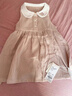 OAK FAMILY夏季新品2025女寶寶無(wú)袖連衣裙文藝娃娃領(lǐng)兒童公主裙 粉色 （不含頭飾） 90 cm 曬單實(shí)拍圖