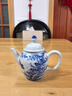 清彩陶瓷茶壺小雅單壺功夫茶具景德鎮中式泡茶壺手繪青花瓷手工壺220CC 仿古青花手工壺 曬單實(shí)拍圖