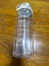 LOCKZI水杯耐高溫100度食品級開(kāi)水超大容量帶吸管刻度2000學(xué)生運動(dòng)水壺 【次日達】2000ml [透明白] 曬單實(shí)拍圖