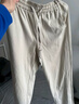 森馬（Semir）休閑褲男寬松直筒針織褲夏季涼感褲子2025長(cháng)褲百搭109325127101 曬單實(shí)拍圖