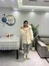 波司登（BOSIDENG）25新款冬季羽絨服女中長(cháng)款脫卸帽大毛領(lǐng)90絨保暖外套B250245268 珠光米|7F87 M 165/88A 體重約120-140斤 曬單實(shí)拍圖