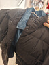 巴拉巴拉童裝兒童羽絨服男女童2025新款寶寶冬裝拼接外套三防保暖上衣百搭 黑色牛仔-灰鴨絨-85%絨子 120 充絨量80g 曬單實(shí)拍圖