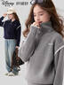 迪士尼（Disney）女童毛衣秋冬新款兒童針織衫大童加厚女孩線(xiàn)衣打底衫ES112灰色160 曬單實(shí)拍圖