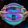 馬布里反光籃球夜光七號球室內室外耐磨軟皮男女星空生日蛇年禮物網(wǎng)紅 馬布里籃球-星空彩虹七號球 曬單實(shí)拍圖