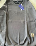 頭號青年衛衣男冬季加絨重磅寬松長(cháng)袖T恤加大碼男裝休閑上衣男士 深灰 7XL 曬單實(shí)拍圖