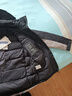 太平鳥(niǎo)男裝 潮流拼色工裝戶(hù)外連帽羽絨服男B2ACE4419 黑色1 L 曬單實(shí)拍圖
