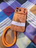 古地馳星宇橙奢華小馬適用蘋(píng)果17手機殼iPhone17promax全包17pro新款16防摔15保護套 手腕編織掛繩【復古奢華小馬橙】 iPhone17ProMax 曬單實(shí)拍圖