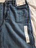 優(yōu)衣庫童裝男女童寬松直筒牛仔長(cháng)褲水洗產(chǎn)品寬腿褲秋冬新款478128 65 寶藍色 160 曬單實(shí)拍圖