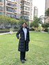 雪中飛羽絨服女長(cháng)款過(guò)膝時(shí)尚休閑百搭2025冬季新款腰帶收腰加厚保暖外套 黑色 L (165) （110-120斤） 曬單實(shí)拍圖