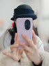 鹿珊伍帽子女新款留洋千金風(fēng)禮帽赫本風(fēng)貝雷帽黑色漁夫帽日系百搭顯臉小 高級黑【皮繩款】（56-58cm） 曬單實(shí)拍圖
