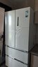 美的（Midea）508升法式多門(mén)四開(kāi)門(mén)一級能效雙系統雙循環(huán)除菌凈味國家補貼20%家用冰箱大容量BCD-508WTPZM(E)白 曬單實(shí)拍圖