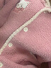 果殼（Gukoo）睡衣女冬季mikko聯(lián)名新款半邊絨保暖格子褲女士家居服套裝可外穿D 水粉女套裝 M 曬單實(shí)拍圖