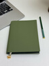 MUSEMARKS輕奢商務(wù)筆記本本子A5鹿羊紋皮質(zhì)高檔簡(jiǎn)約辦公會(huì )議記錄記事本定制可印logo高顏值精致高級日記本子 A5苔蘚綠 曬單實(shí)拍圖