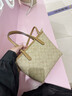 美國倉撤柜正品2026新款City33奧萊托特包輕奢百搭手提包掛寇女包 奶茶小號City23【贈送精美絲巾，不贈送玩偶】 曬單實(shí)拍圖