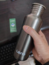 萊諾水杯全鋼杯304不銹鋼單層不保溫杯子騎行車(chē)載戶(hù)外便攜防摔防爆 【304全鋼】600ml 曬單實(shí)拍圖