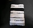 Calvin Klein內衣男士本命年新年紅三條裝ck低腰棉質(zhì)防夾臀四角褲平角內褲男 U2664998-太空黑/月光白/椰青灰 3條 M 曬單實(shí)拍圖