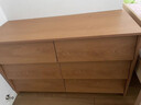 健優(yōu)美橡木斗柜實(shí)木家用臥室客廳收納柜復古儲物抽屜enf級環(huán)保 0.6m長(cháng)0.4m深1.1m高（5斗柜） 曬單實(shí)拍圖
