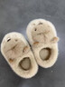 安尚芬可愛(ài)土撥鼠棉拖鞋女2025冬季新款包根保暖防滑室內家居情侶棉鞋男 卡其 【包根款】 36-37 正碼（內長(cháng)225mm） 曬單實(shí)拍圖
