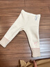 迷你巴拉女童寶寶打底褲2025冬新品柔軟親膚貼身高彈甜美褲子 淺卡其50311 80 曬單實(shí)拍圖