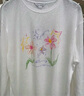 UR2026春季新款女裝鬼馬童趣休閑手繪印花長(cháng)袖T恤UYL450247 本白 (面料微透) S 曬單實(shí)拍圖