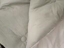新款大豆纖維被子冬被親膚棉被芯宿舍加厚保暖春秋被子單雙人家用 25升級雙拼款【加倍抗菌大豆被】 100x150cm約1斤【兒童小被】 曬單實(shí)拍圖