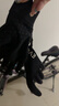 EVR騎行長(cháng)指手套男女秋冬抓絨石墨烯保暖公路自行車(chē)戶(hù)外滑雪Explore 5~20度-黑色 L 曬單實(shí)拍圖