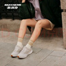 斯凱奇（Skechers）【服飾5折】暮光丨緩震跑步鞋男女款高回彈綜訓鞋輕質(zhì)緩震運動(dòng)鞋 白色/灰褐色/WTP 37 曬單實(shí)拍圖