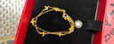 周六福夢(mèng)蝶足金999黃金手鏈女新年生日禮物計價(jià)A0713018 約2.71g 16+3cm 曬單實(shí)拍圖