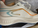回力男鞋跑步鞋男款網(wǎng)面透氣鞋子秋冬輕質(zhì)軟底跑鞋男士減震運動(dòng)鞋潮鞋 白桔藍|483 40 曬單實(shí)拍圖