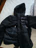 諾詩(shī)蘭（NORTHLAND）【樂(lè )寒】冬季戶(hù)外男鵝絨羽絨服無(wú)縫防跑絨保暖升溫防油污連帽外套 純黑色 3XL (190) （建議200斤以上） 曬單實(shí)拍圖